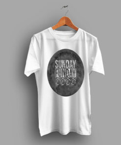 Superbowl Sunday Funday Football College T Shirt