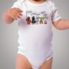 All Star Wars Character Quote Baby Onesie