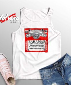 Bahamas King Of Beaches Budweiser Summer Tank Top