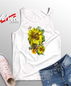 Beautiful Sunflower Summer Tank Top
