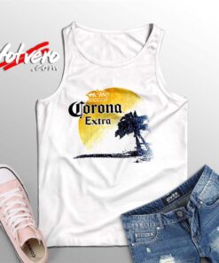 Corona Extra Beer Palm Beach Summer Tank Top