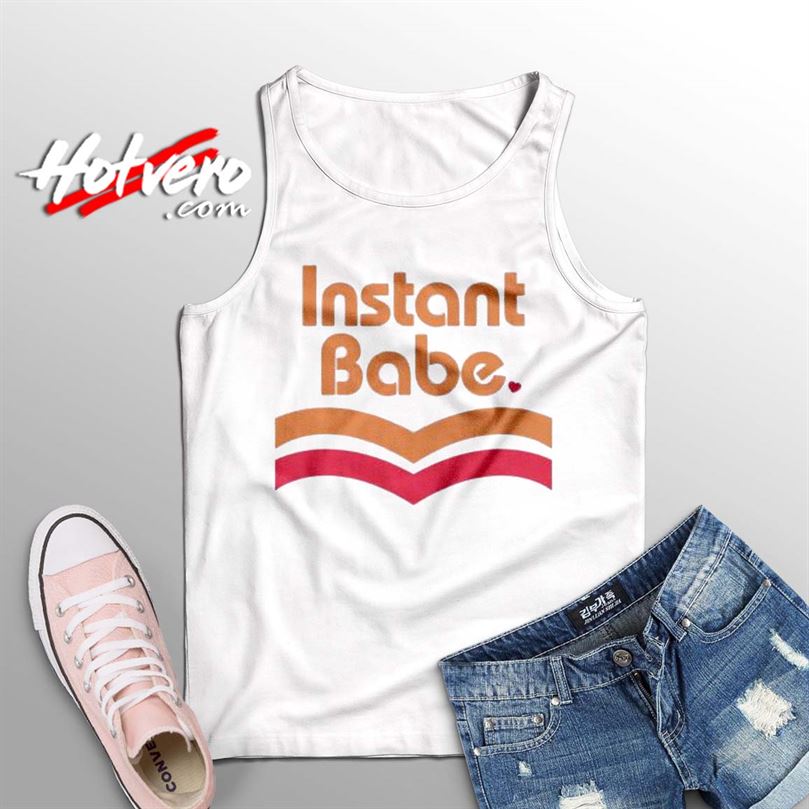 Cute Instant Babe Summer Tank Top