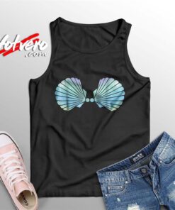 Disney Little Mermaid Shell Summer Tank Top