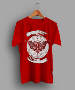 Insect Alchemy Death Moth Skull T Shirt