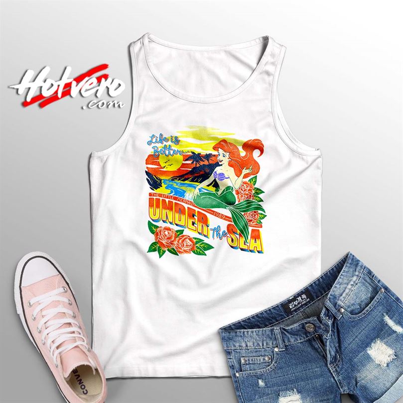 Little Mermaid Life Is Better Under Sea Tank Top