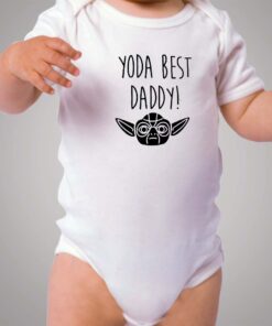 Yoda Star Wars Best Daddy Baby Onesie