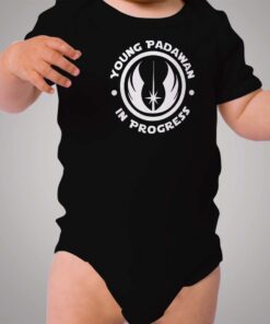 Young Padawan in Progress Star Wars Baby Onesie