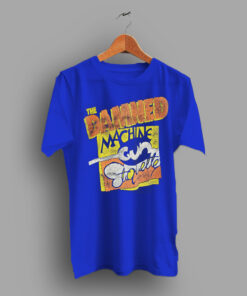 Goth Rock Rare Punk The Damned Machine Gun Etiquette 80s T Shirt