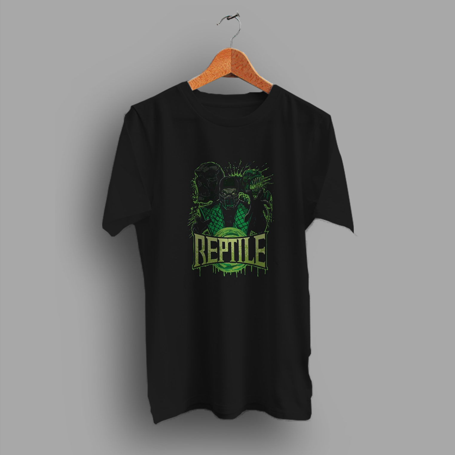 mortal kombat reptile shirt