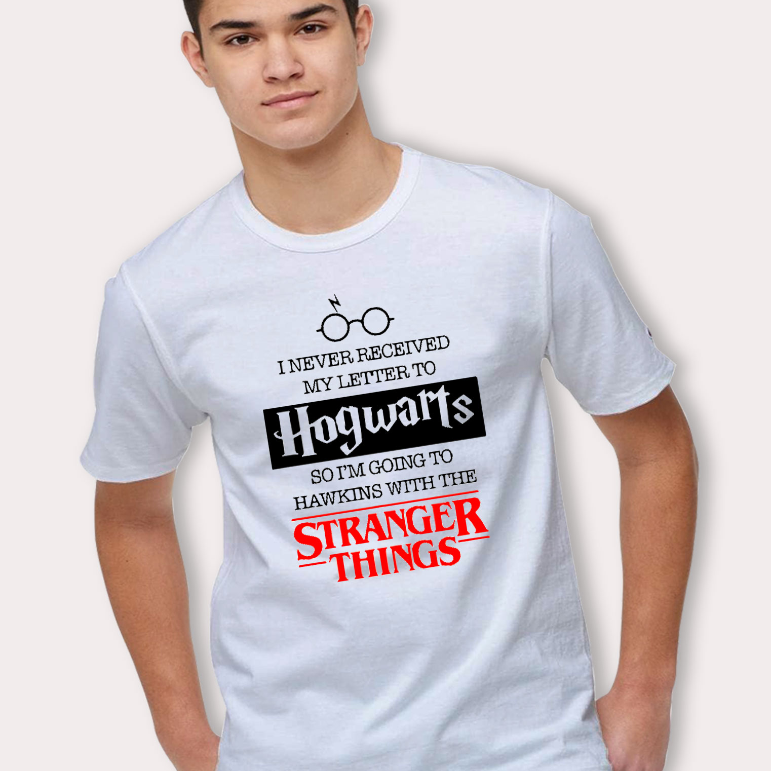 I Never Receive Hogwarts Letter Go To Hawkins With Stranger Things T Shirt