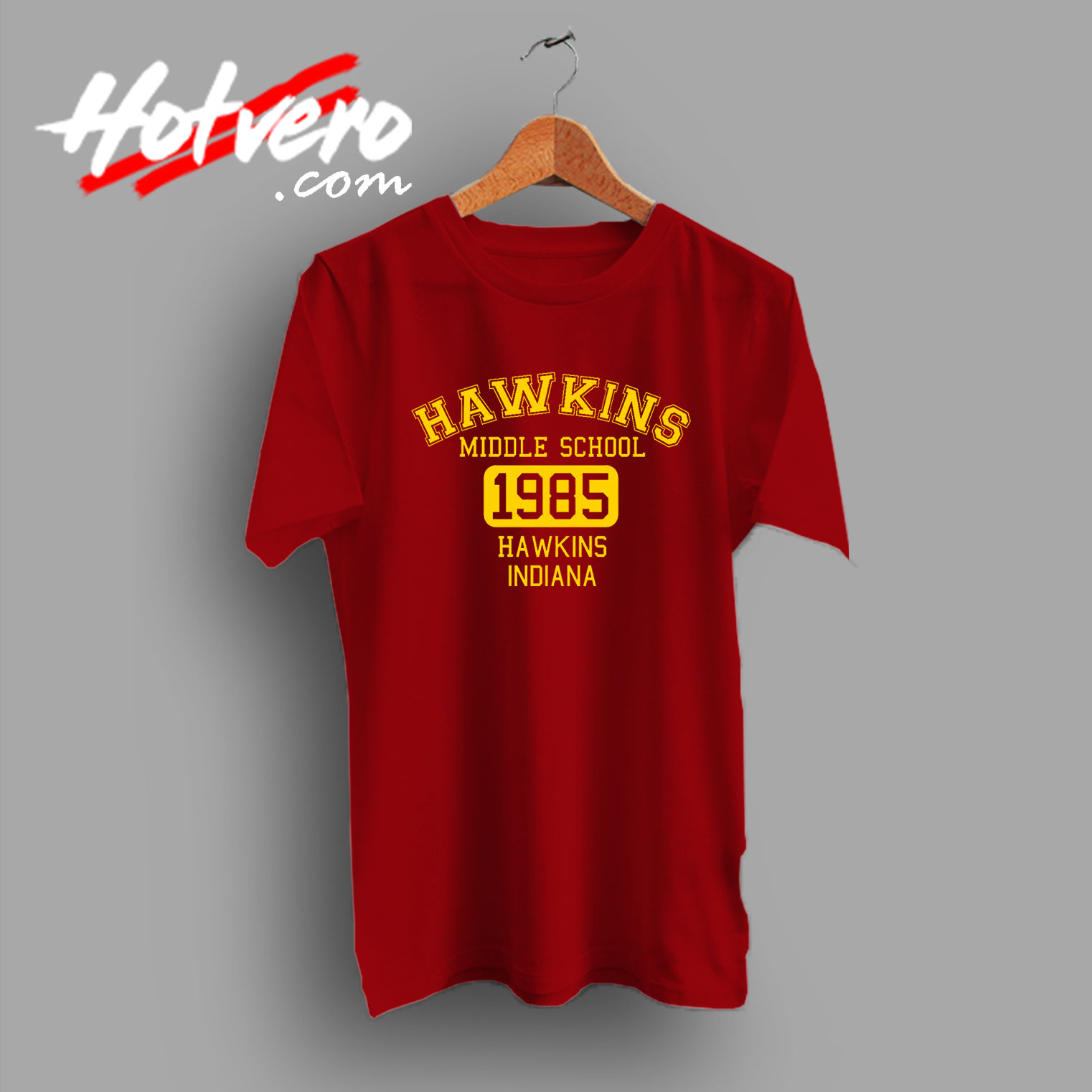 Stranger Things Hawkins Middle School T Shirt Hotvero