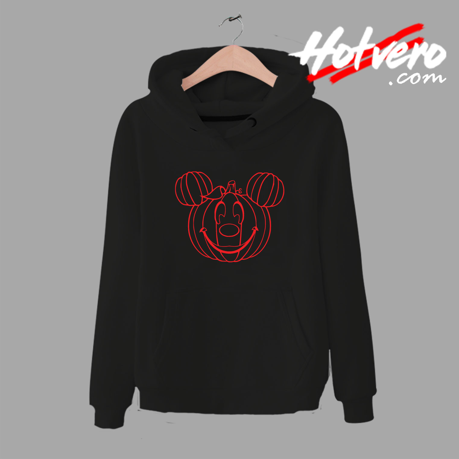 Funny Disney Mickey Mouse Pumpkin Halloween Hoodie