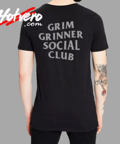 Grim Grinner Social Club Haunted House T Shirt