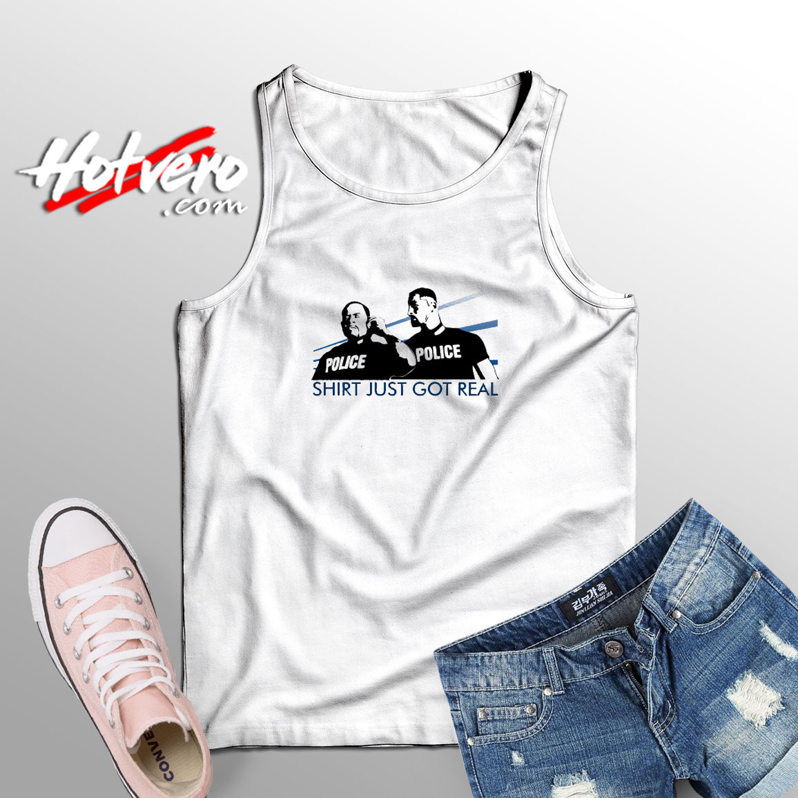 Bad Boys Shirt Just Got Real Tank Top