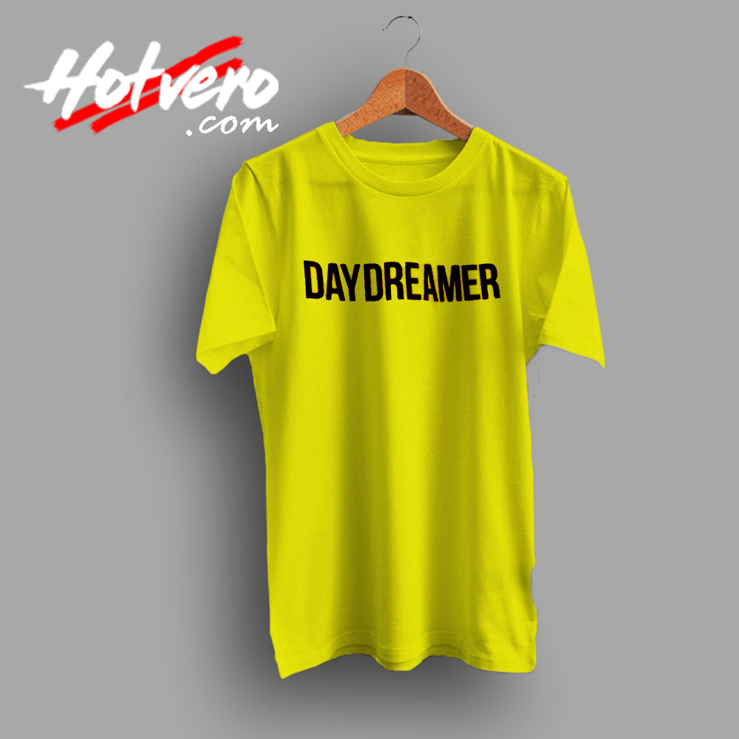 Funny Bright Yellow Daydreamer T Shirt
