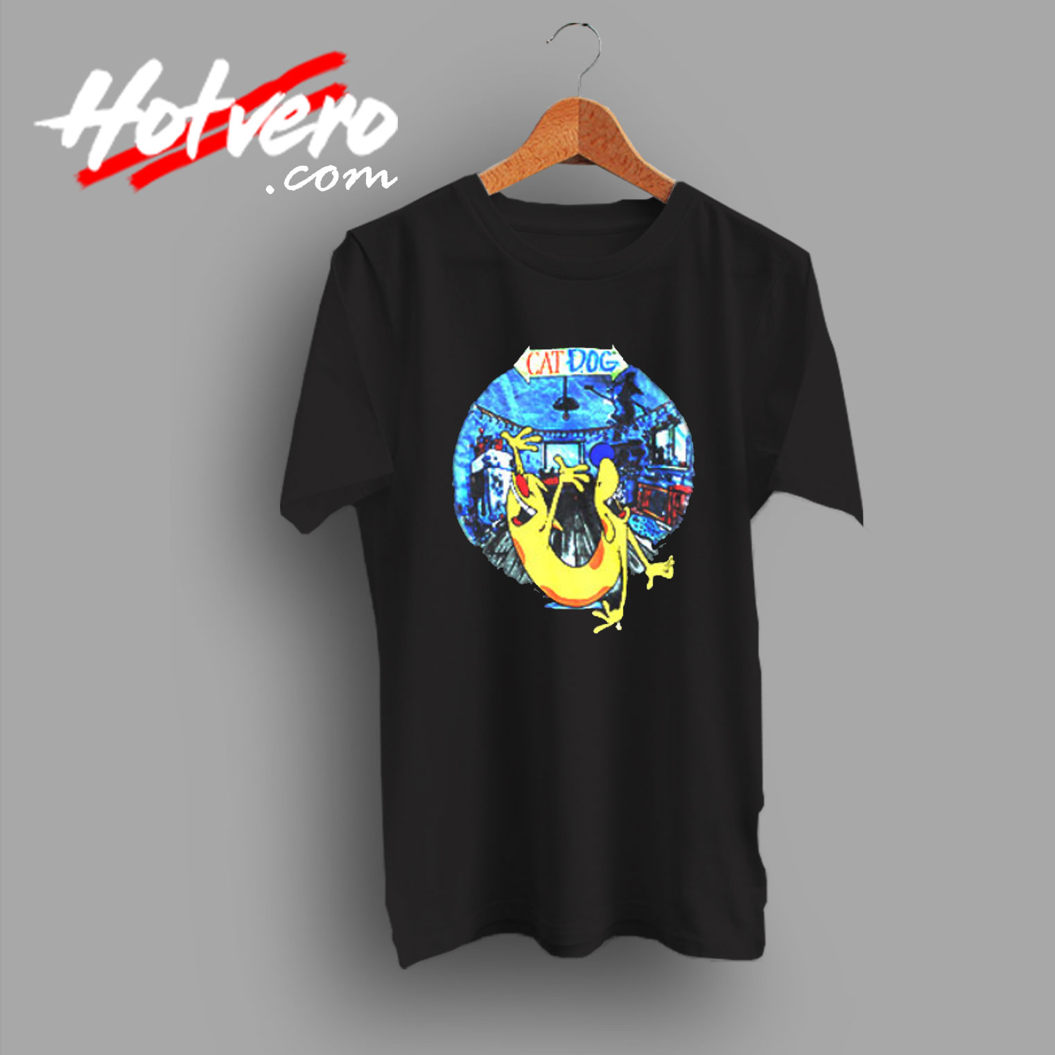 Funny CatDog Nickelodeon Custom T Shirt