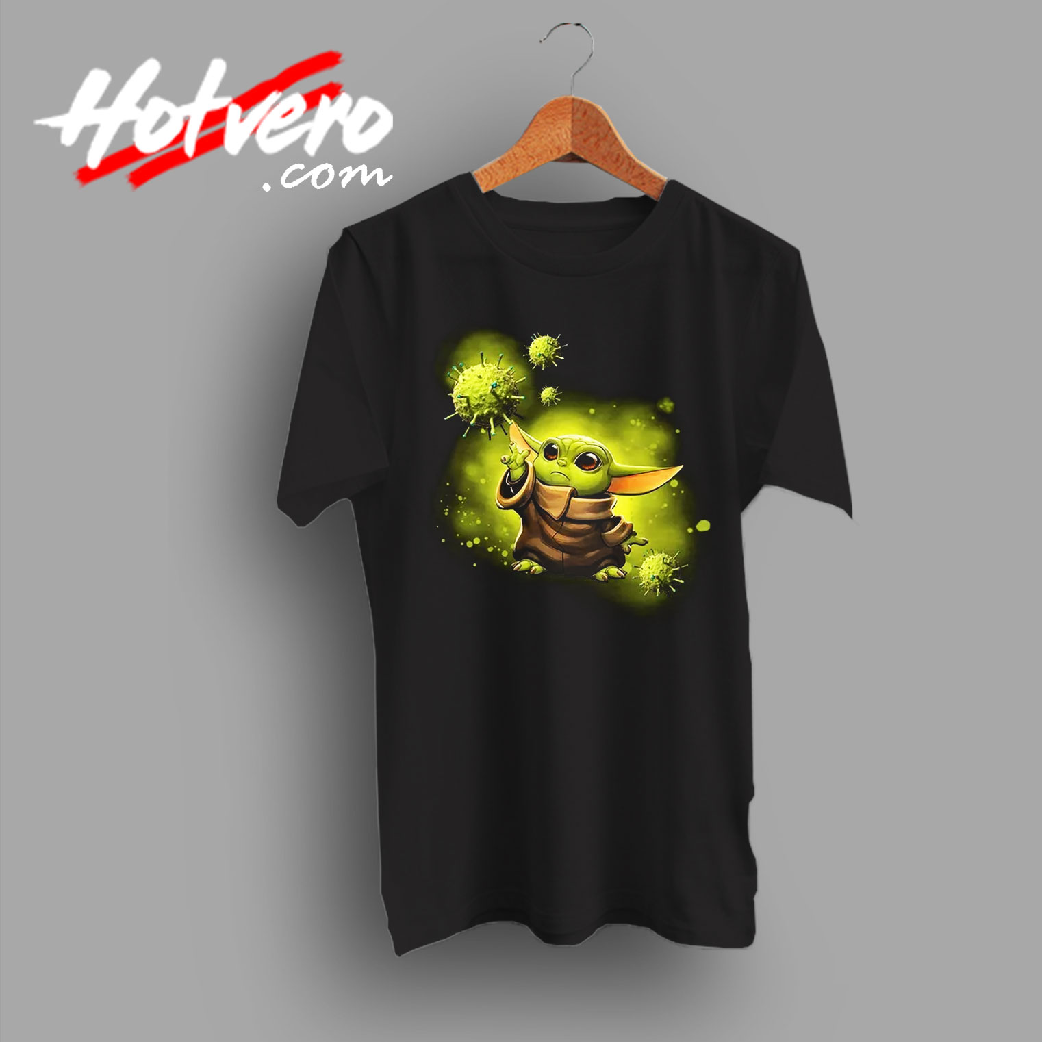 Funny Coronavirus Merch Baby Yoda T Shirt