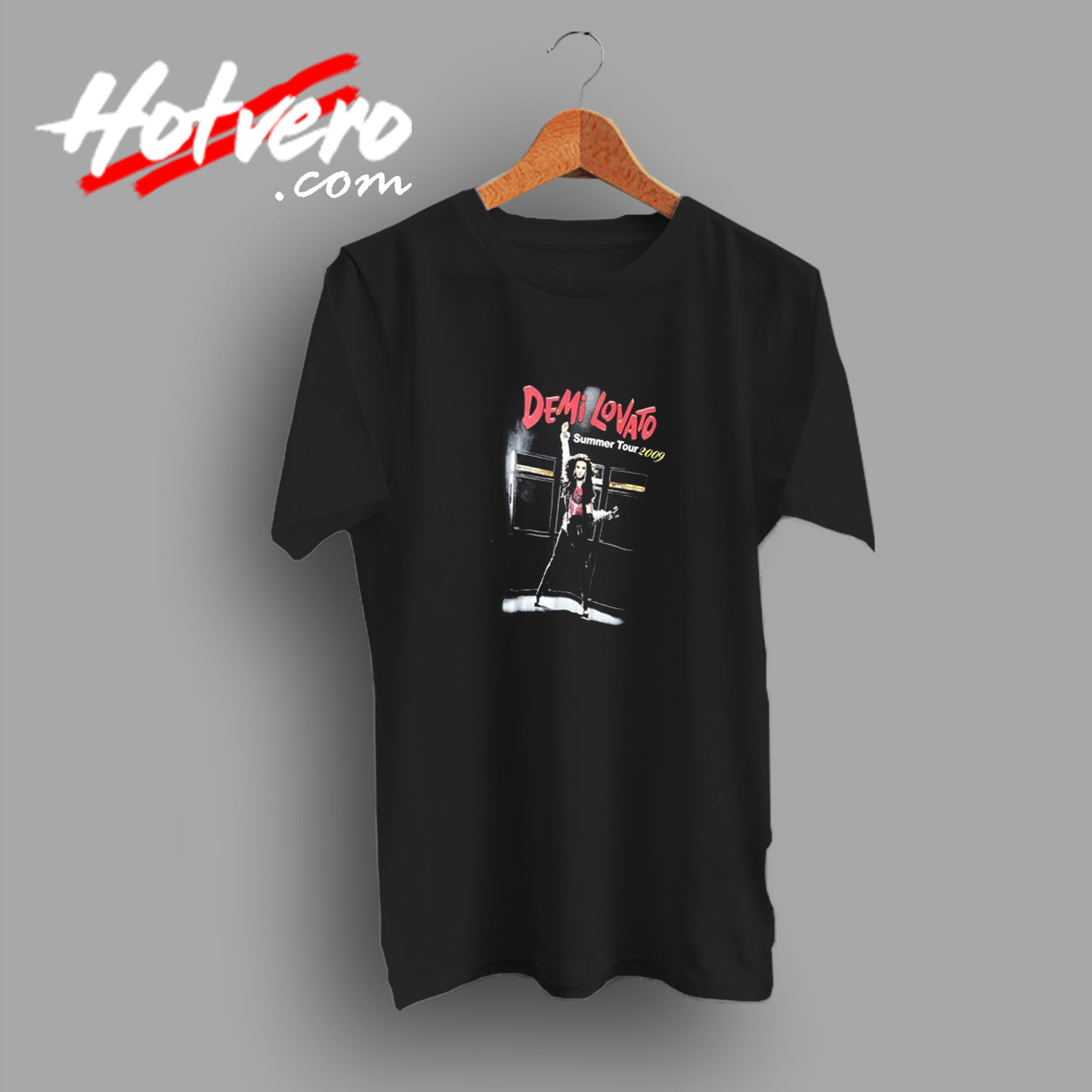 Funny Costume Demi Lovato 2009 Concert T shirt