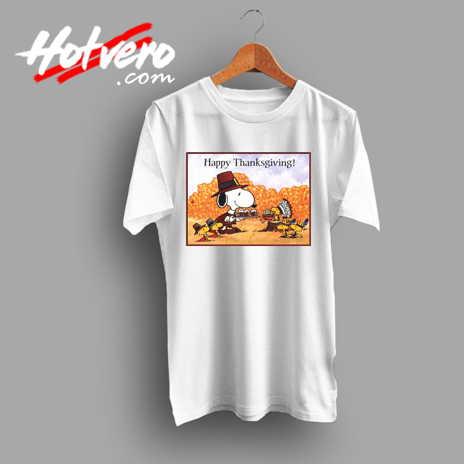 Happy Thanksgiving Snoopy Peanuts T Shirt