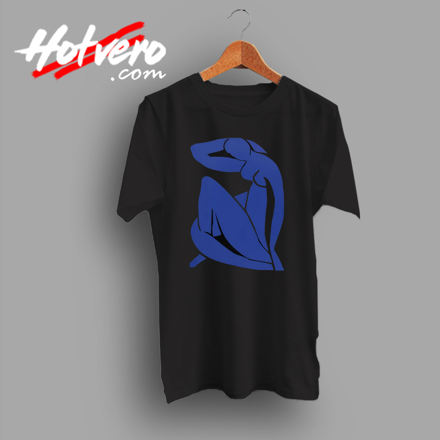Matisse Blue Woman Custom Design T Shirt