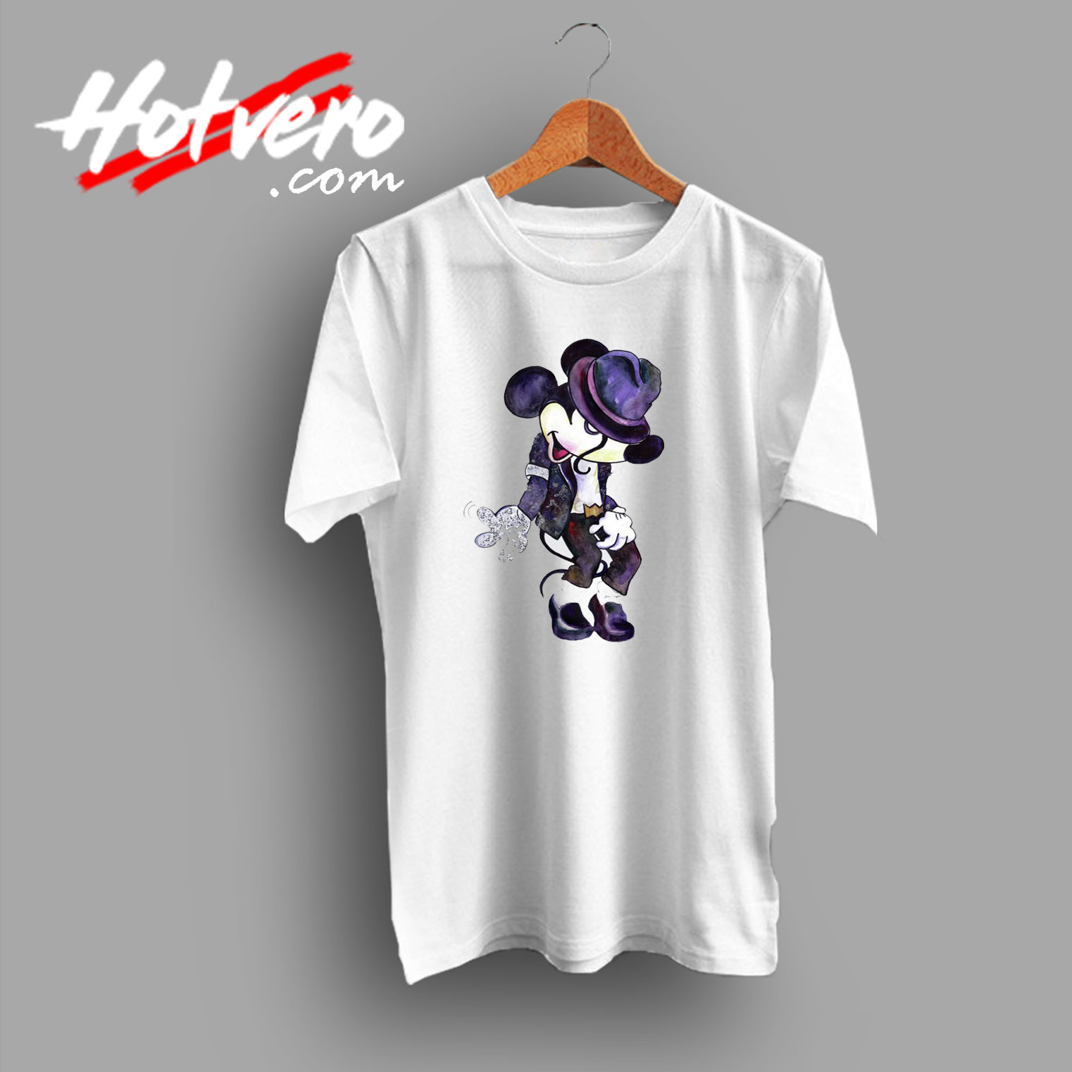 Mickey Mouse Michael Jackson Funny Graphic T Shirt