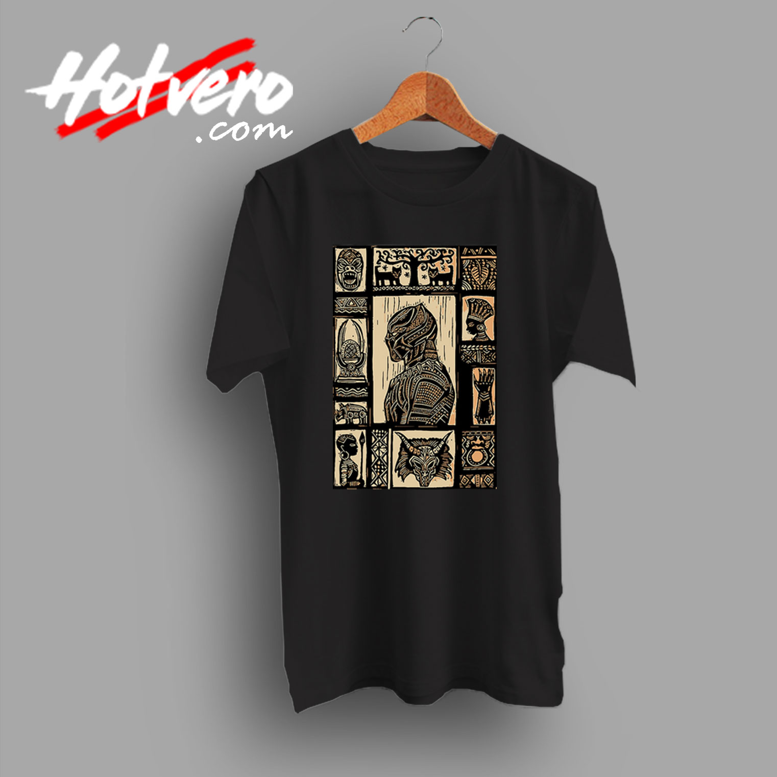 The Story of the Black Panther Movie Graphic T Shirt