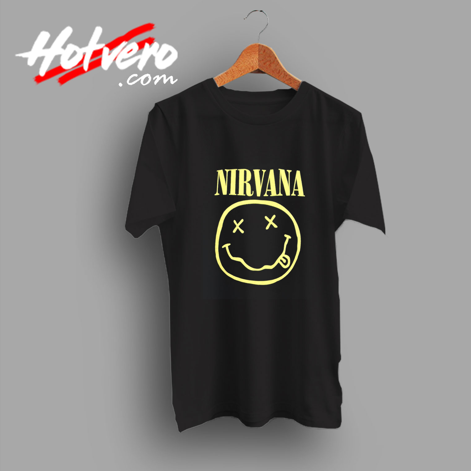 Vintage Nirvana Smiley Face T shirt