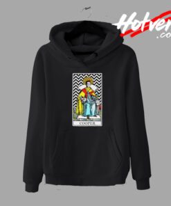 Agent Cooper Twin Peaks Tarot Card Hoodie