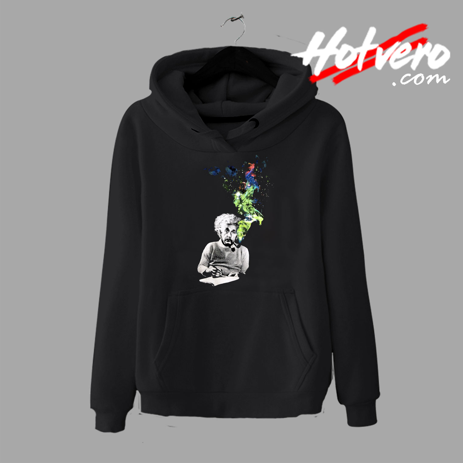 Albert Einstein The Cosmos Scientist Graphic Hoodie