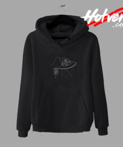 Alien Spaceship 65000 MPH Hoodie