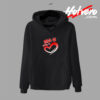 All You Need Is Love Valentines Day Graphic Style Hoodie