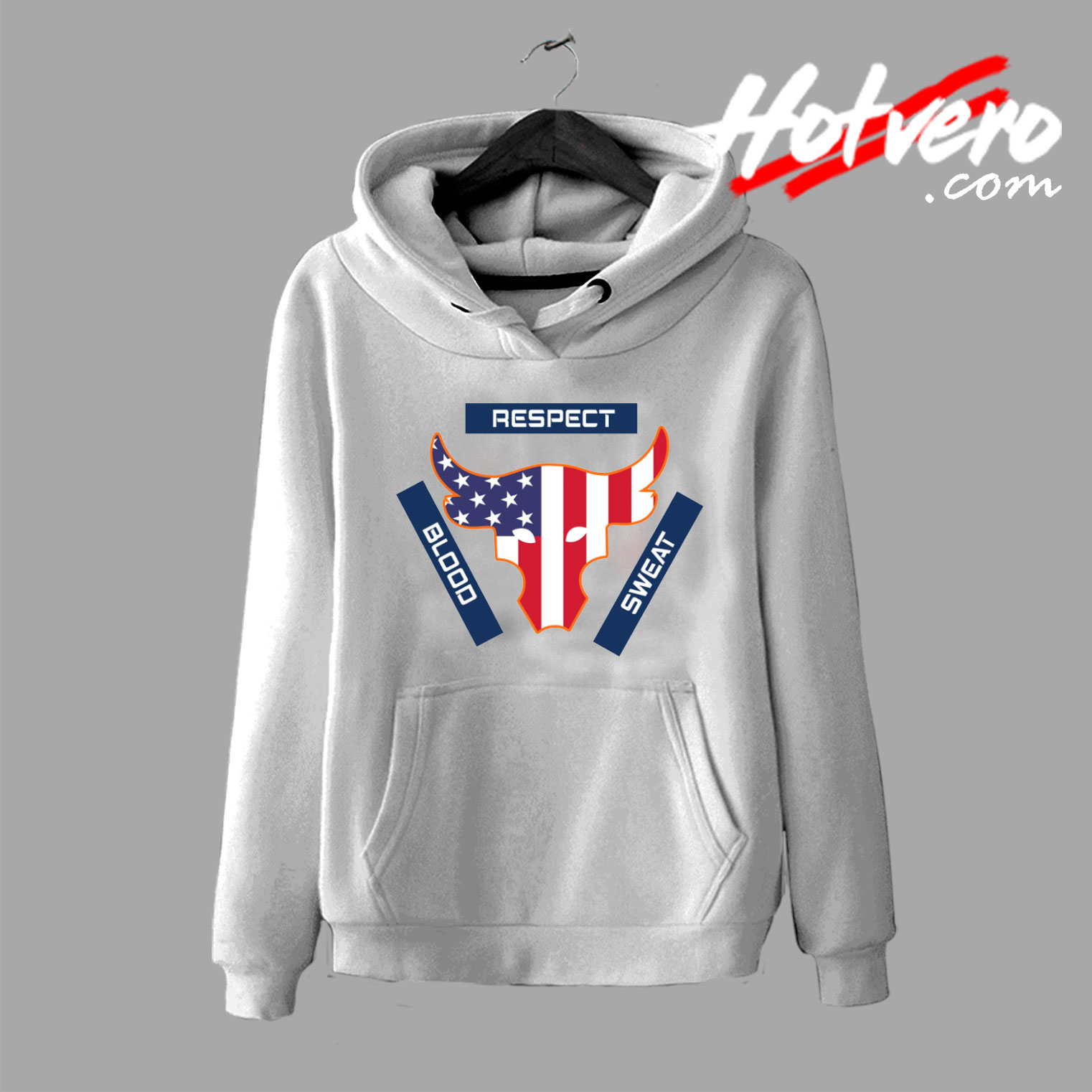 America Respect Blood Sweat Hoodie