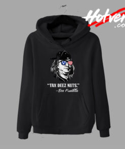 American Flag Glasses Ben Franklin Hoodie