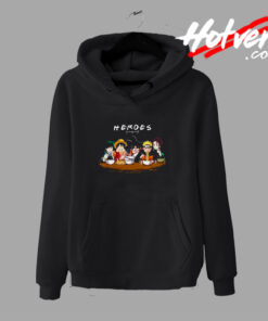 Anime Characters Eat Together Hoodie