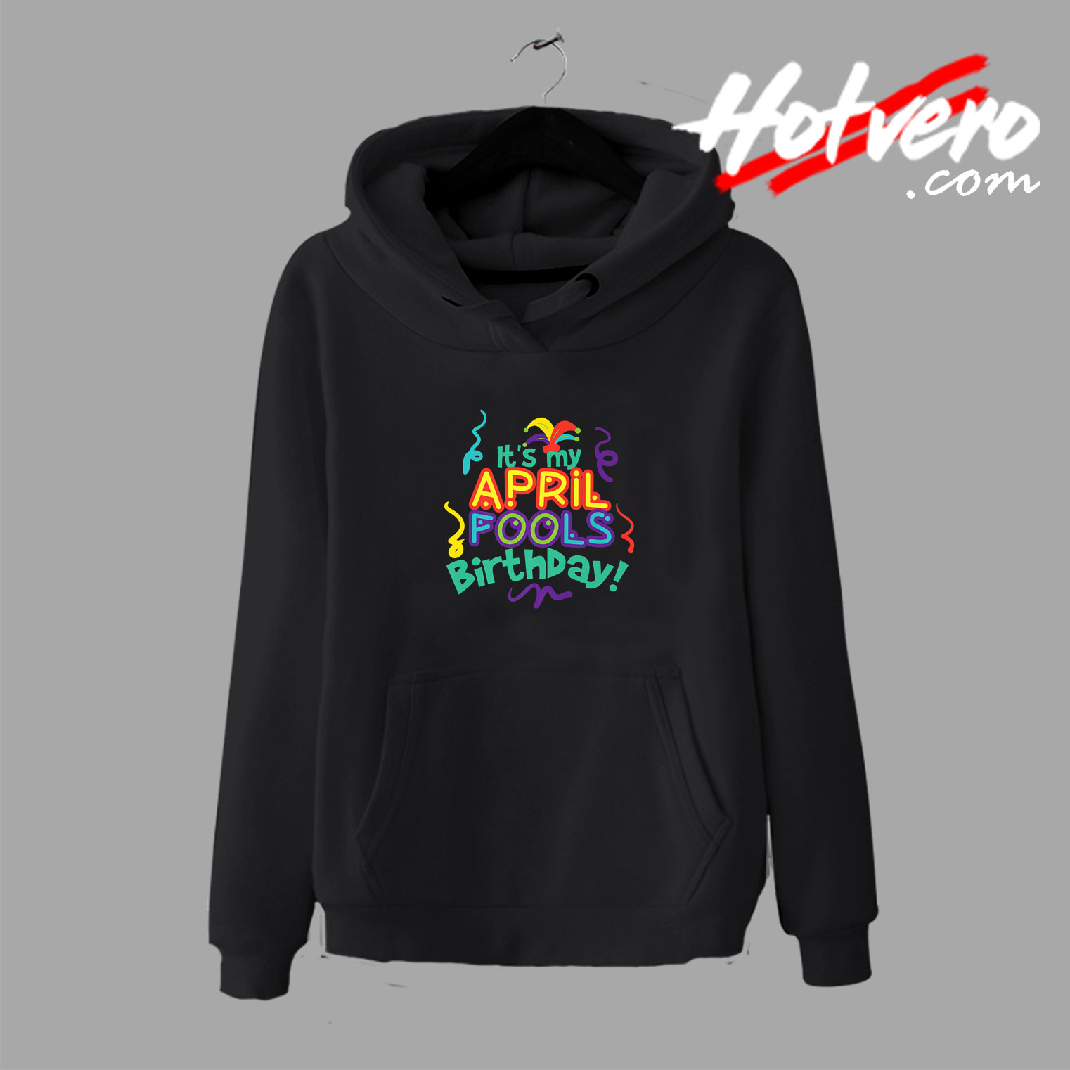 April Fools Day Birthday Gift Clown Hat Hoodie