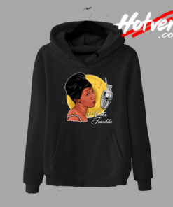 Aretha Franklin in the Studio Artwork Hoodie