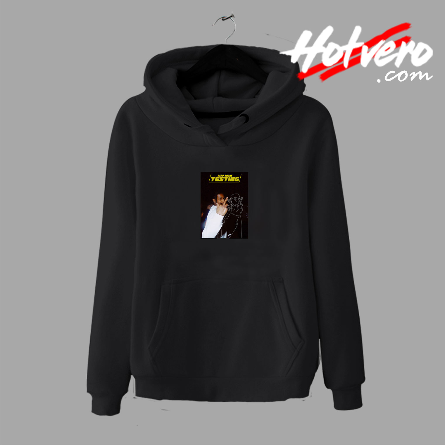 Asap Rocky Illustration Graphic Hoodie