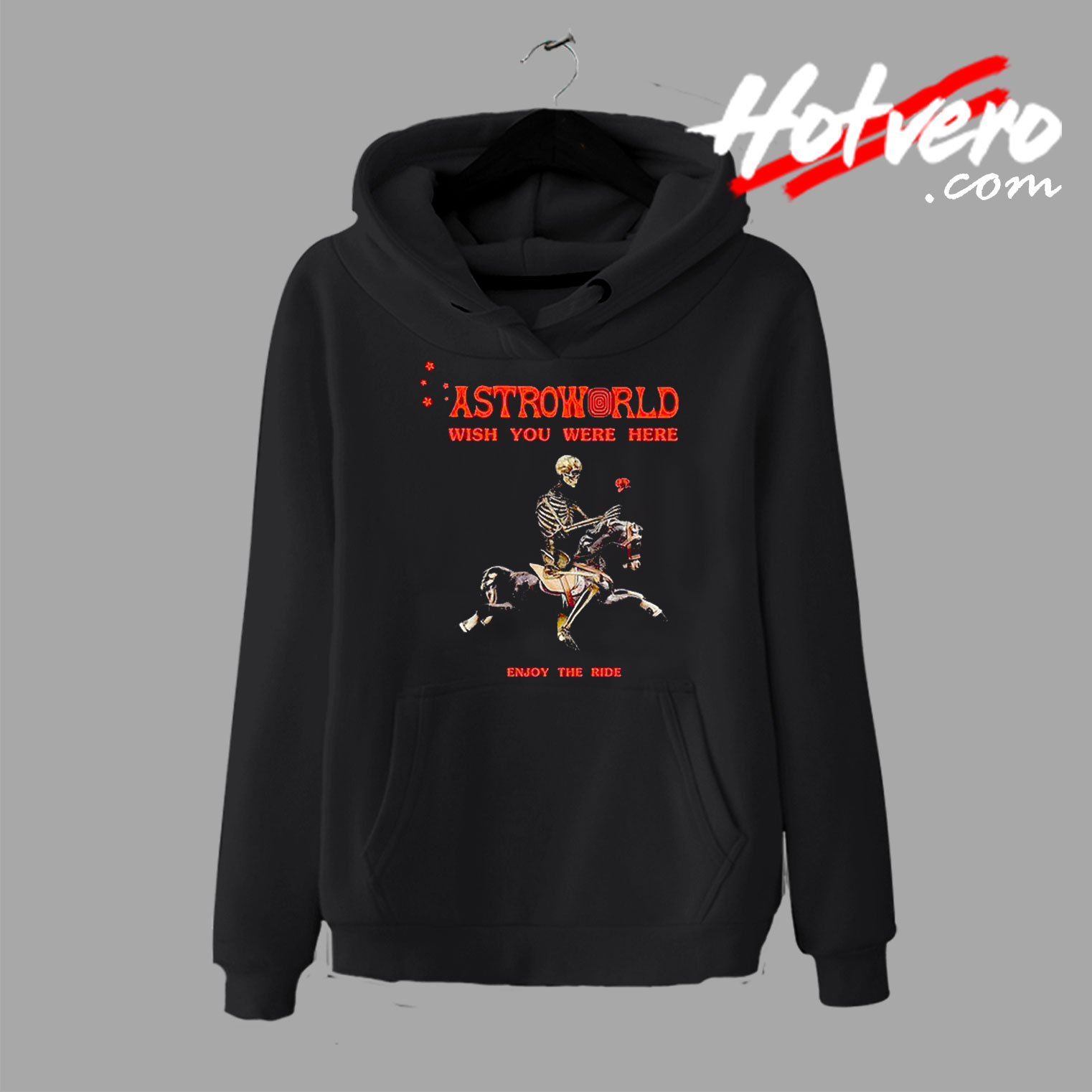 Astroworld Enjoy The Ride Skeleton Hoodie