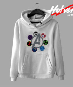 Avengers Circle Marvel Comics Hoodie
