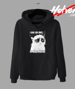 Awful Cat Face Hoodie