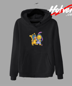 Baby Eeyore And Pooh Funny Cartoon Hoodie