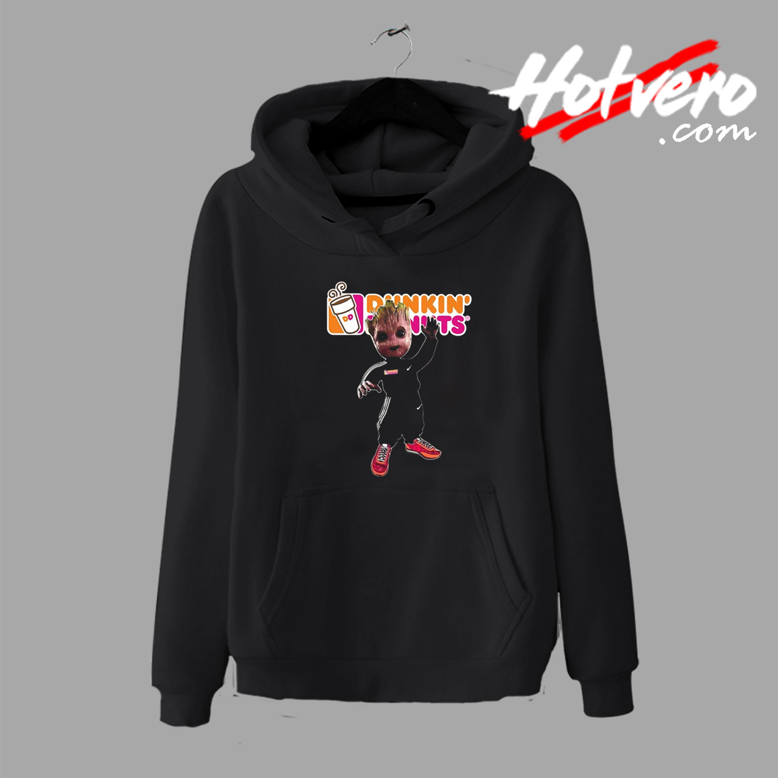 Baby Groot Dunkin Donuts Wear Shoes Hoodie