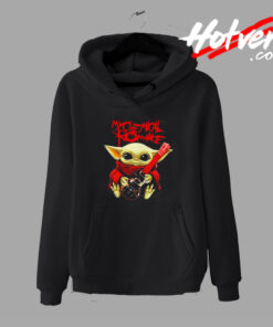Baby Yoda Hug x My Chemical Romance Hoodie