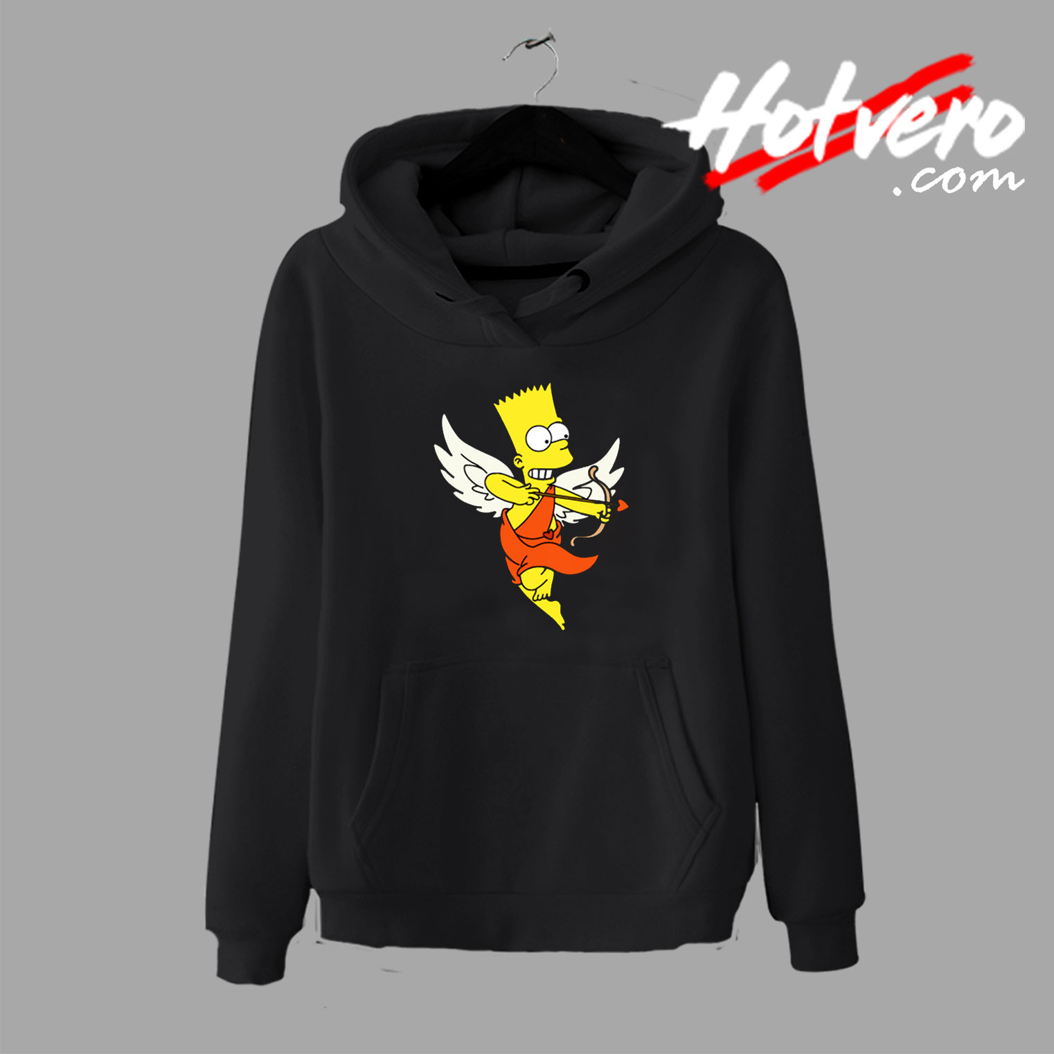 Bart Cupid Shoots Hearts Hoodie