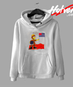 Bart Simpson Is a Warrior Hoodie