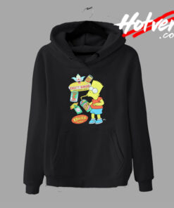 Bart Simpson Krusty Burger Buzz Cola Hoodie