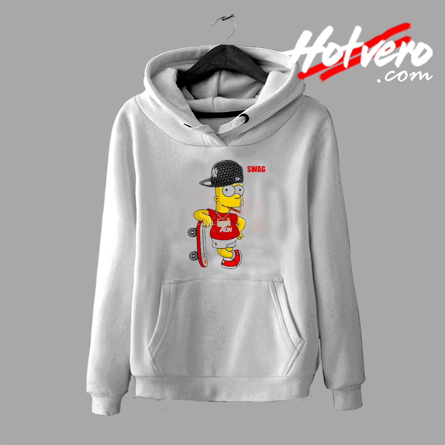 Bart Simpson Swag Metal Hoodie