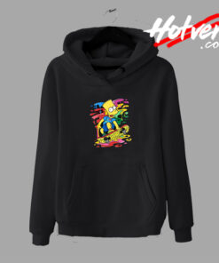 Bart Simpson X J Balvin Funny Graphic Hoodie