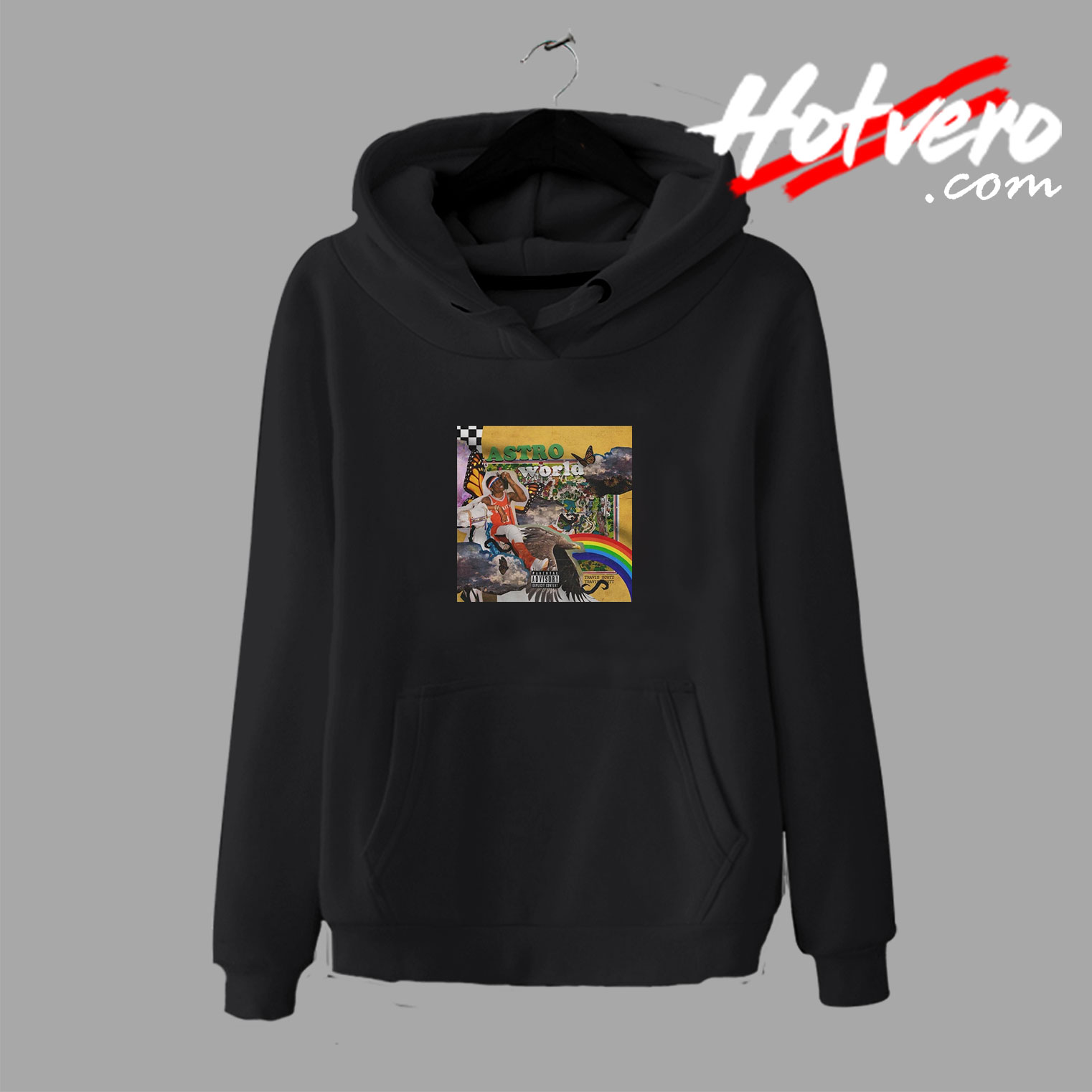 Basketball and Astroworld Travis Scott Graphic Hoodie
