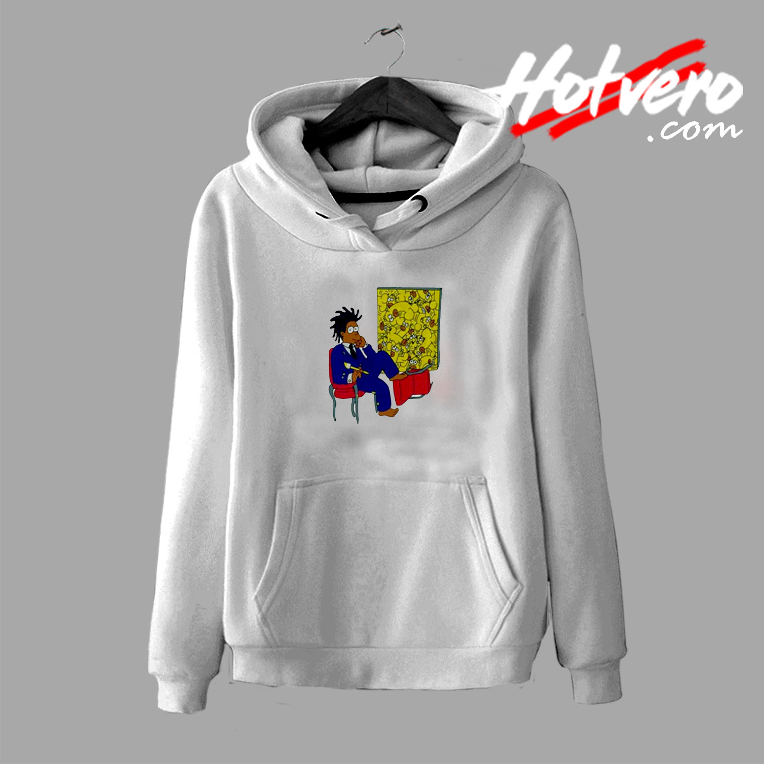 Basquiat Simpson Animation Movie Hoodie
